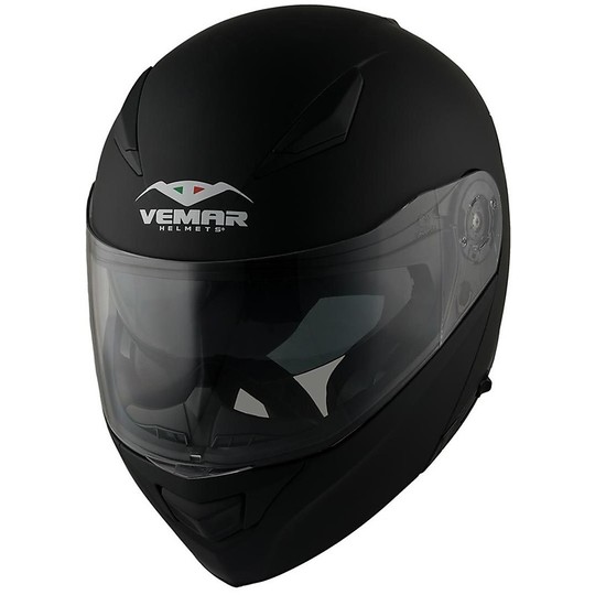 Vemar NASHI Modular Motorcycle Helmet Matte Black