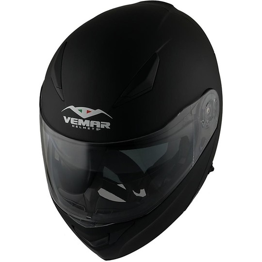 Vemar NASHI Modular Motorcycle Helmet Matte Black