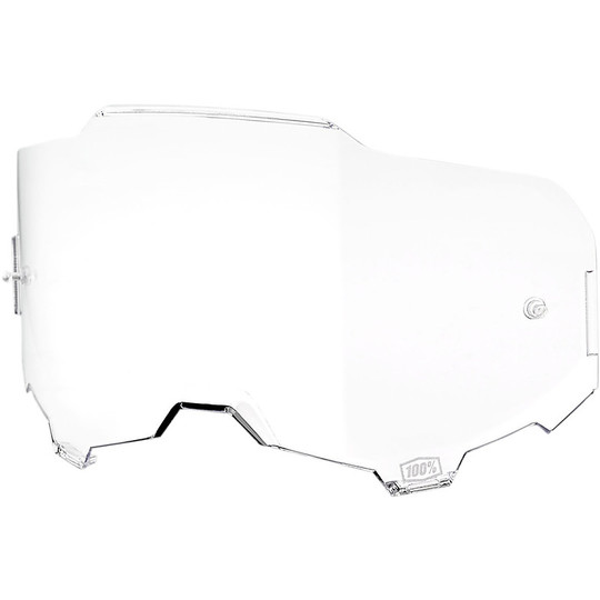Verre transparent d'origine pour lunettes 100% Armega Ultra Hd