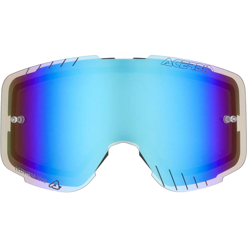 Verres miroir ACERBIS VANGUARD KID pour lunettes d'enfants, bleus