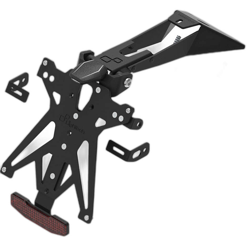 Verstellbarer Kennzeichenhalter-Kit von Lightech, speziell für Aprilia RS 457 (2024-)