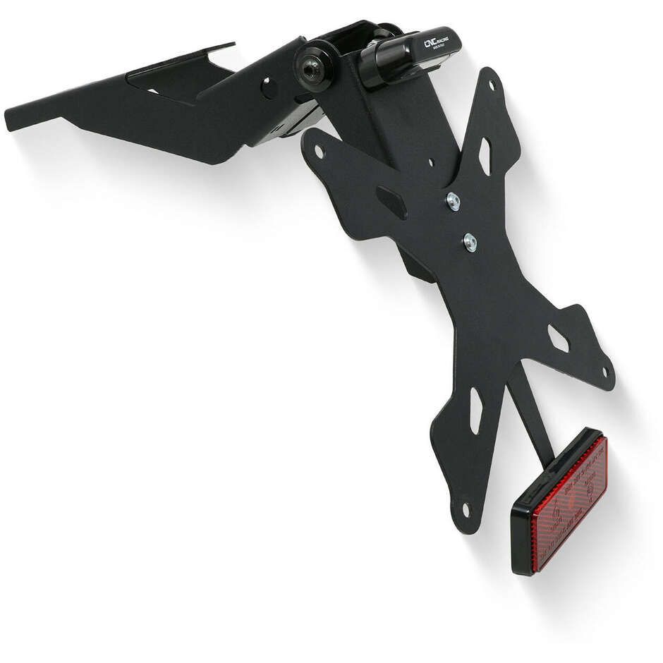 Verstellbarer Kennzeichenhalter PT151 Ducati Hypermotard 950 CNC Racing Schwarz