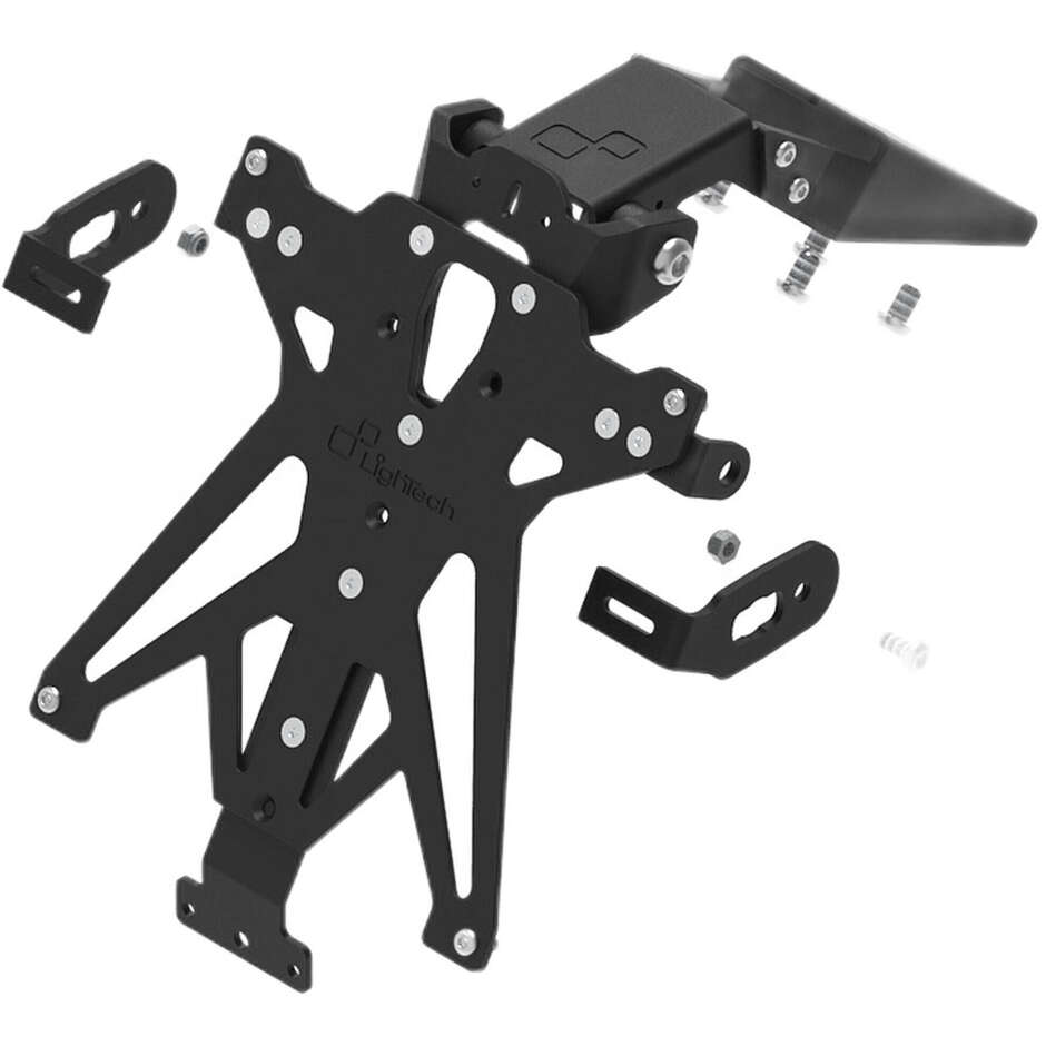 Verstellbarer Kennzeichenhalter von Lightech, speziell für KTM Duke 990; Super Duke (2024-)