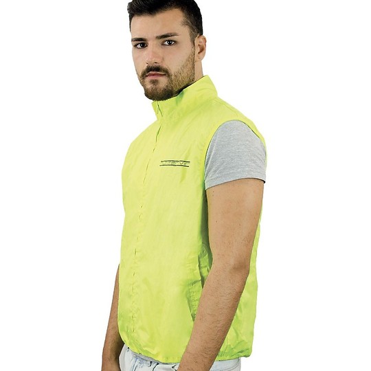 Vest High Visibility motorcycle Tj Marvin e053 Yellow Fluo