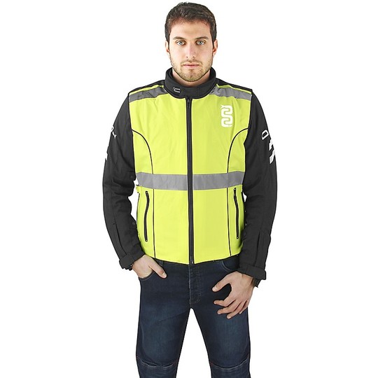 Vest High Visibility OJ Flash Fluorescent Yellow