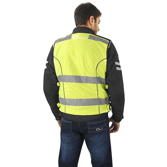 Vest High Visibility OJ Flash Fluorescent Yellow