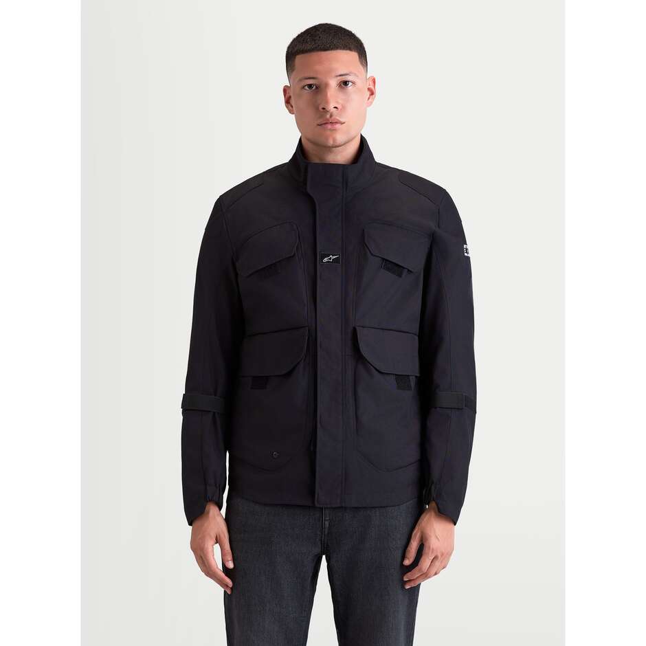 Veste Alpinestars ALTAN DRYSTAR pour moto urbaine, noire