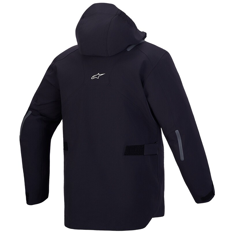 Veste Alpinestars C-7 DRYSTAR XF pour moto urbaine, noire