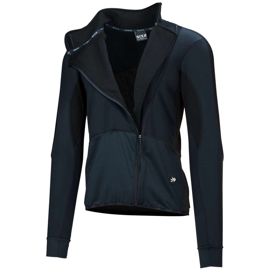 Veste cycliste hiver Sixs Wind stopper Black Carbon