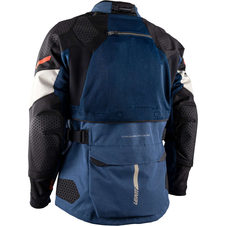 Veste de moto ADV MultiTour 8.5 Leatt bleu nuit