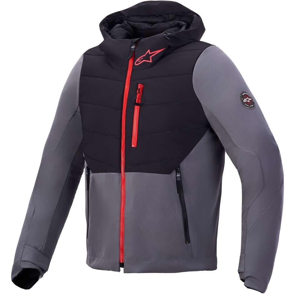 Veste de moto Alpinestars THERMA-TECH WP Urban, noire et gris foncé