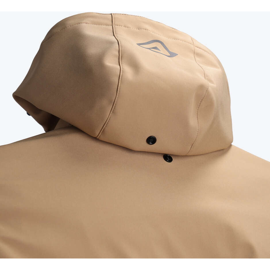 Veste de moto beige Acerbis LOKY