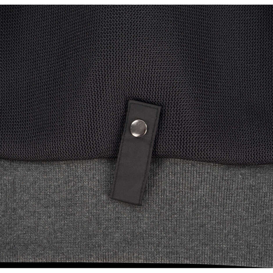 Veste de moto Bering HOODIZ VENTED Anthracite Rouge