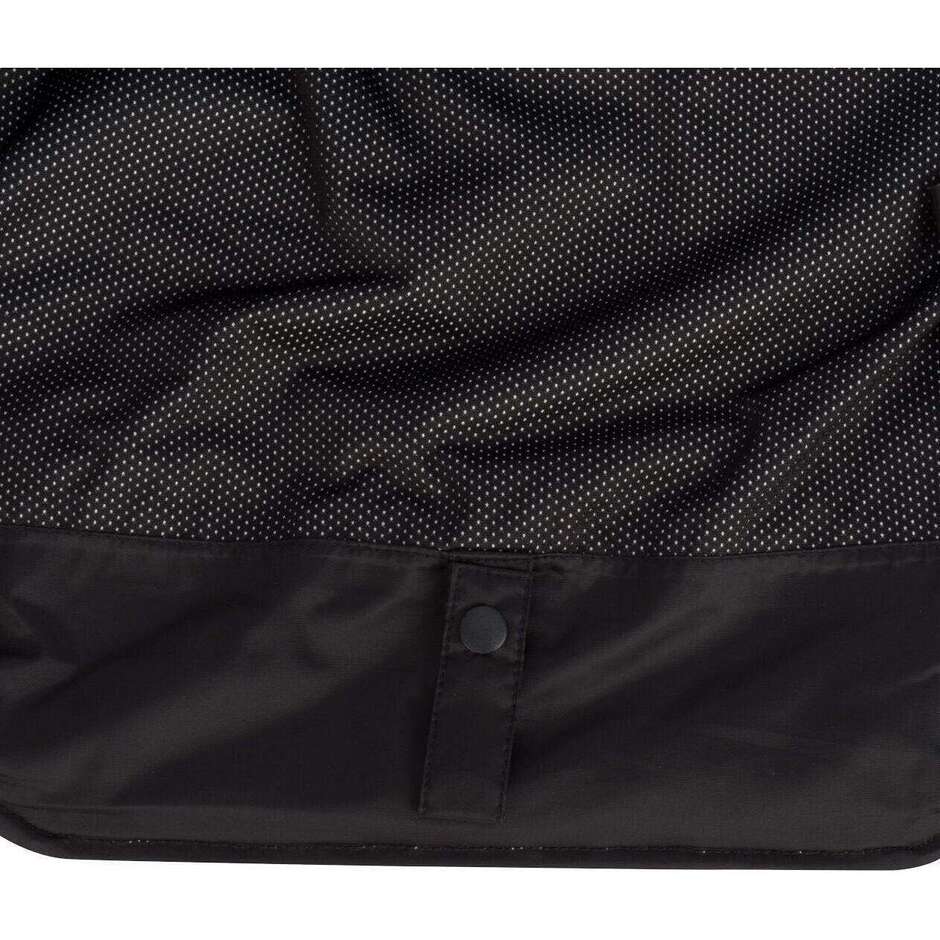 Veste de moto Bering WARWICK gris clair rouge