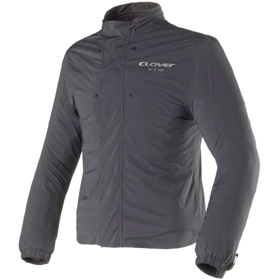 Veste de moto Clover VENTOURING 4 WP Jaune Gris foncé Noir