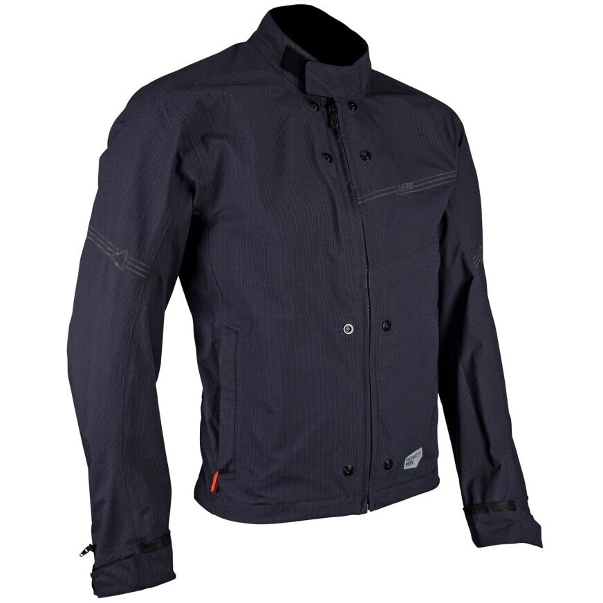 Veste de moto cross Leatt JACKET ADV FLOWTOUR 7.5 grise