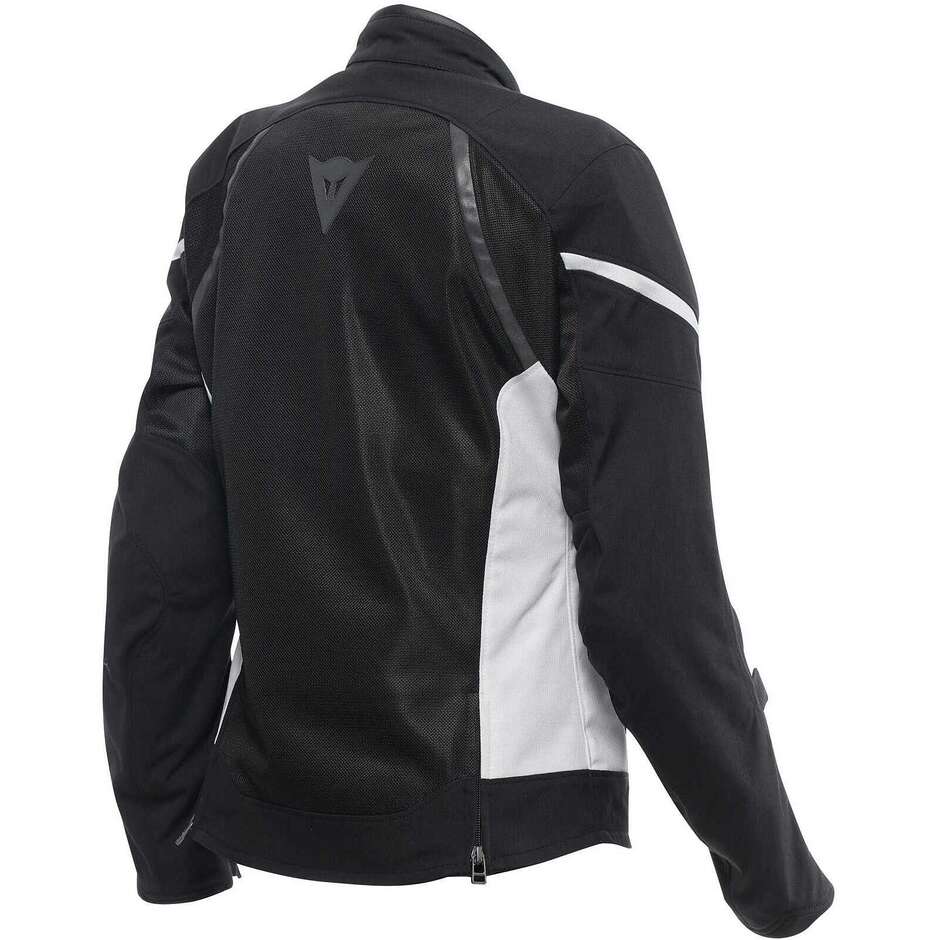 Veste de moto Dainese AIR FRAME 3 WMN pour femme # Noir Blanc
