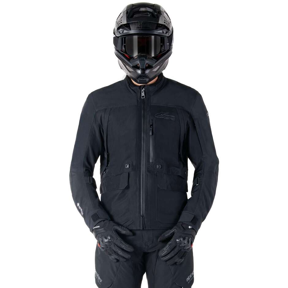 Veste de moto en tissu Alpinestars ST-7 PRIME GORE-TEX noir