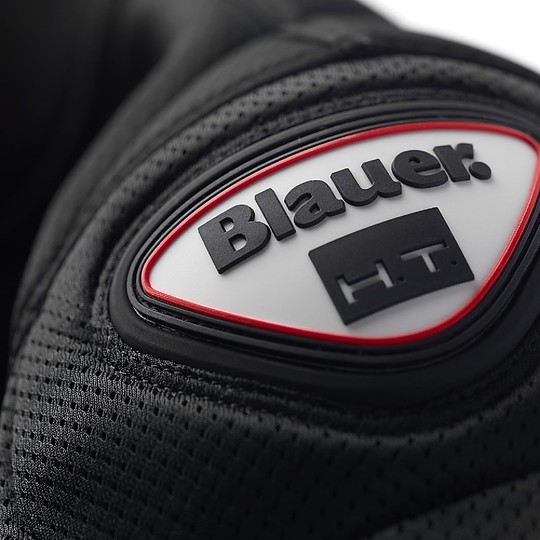 Veste de moto en tissu Blauer EASY AIR 1.0 noir avec poches