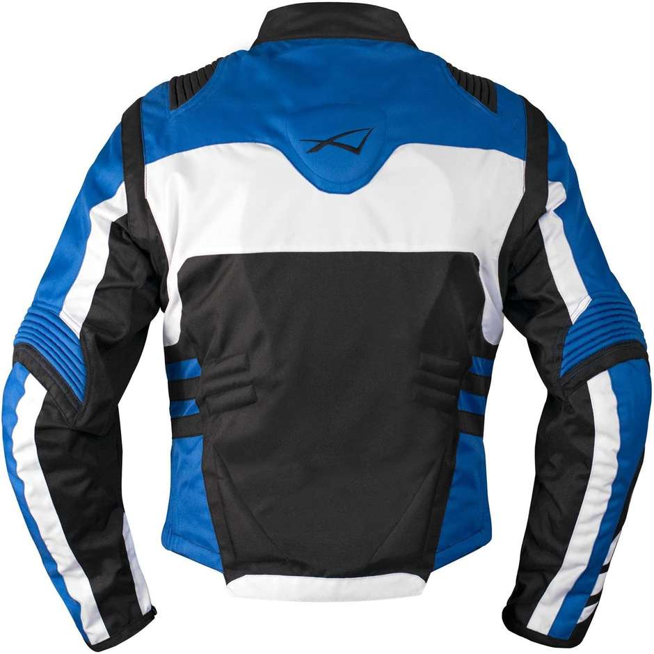 Veste de moto en tissu certifié American-Pro DYABLEX Noir Bleu