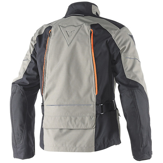 Veste de moto en tissu Dainese Sandstorm Gore-Tex Brindle Black