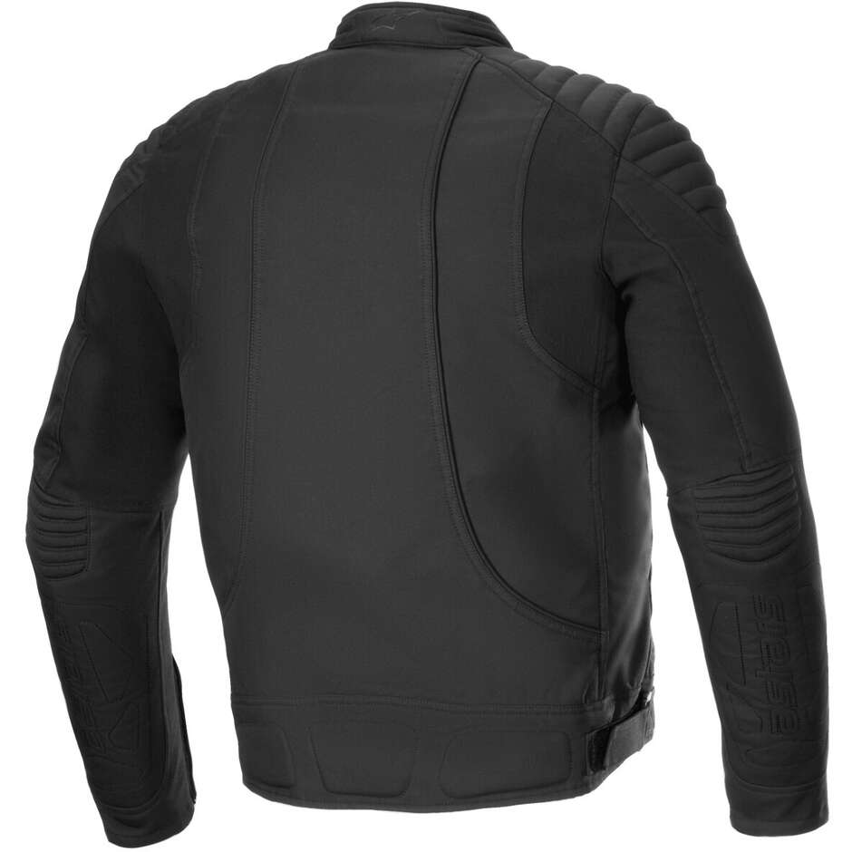 Veste de moto en tissu noir Alpinestars CLAYTON WR