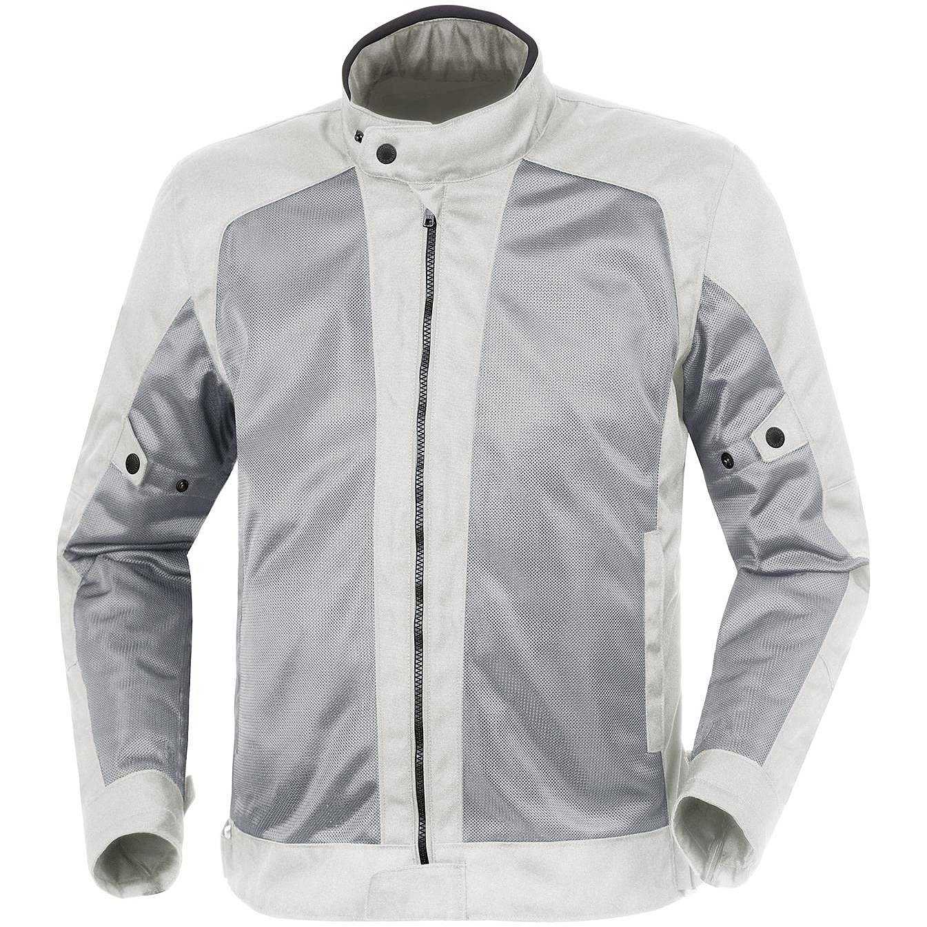 Veste Moto Tucano Urbano Nemi Memory Pour Homme - Taille S, Gris Clair, Respirante