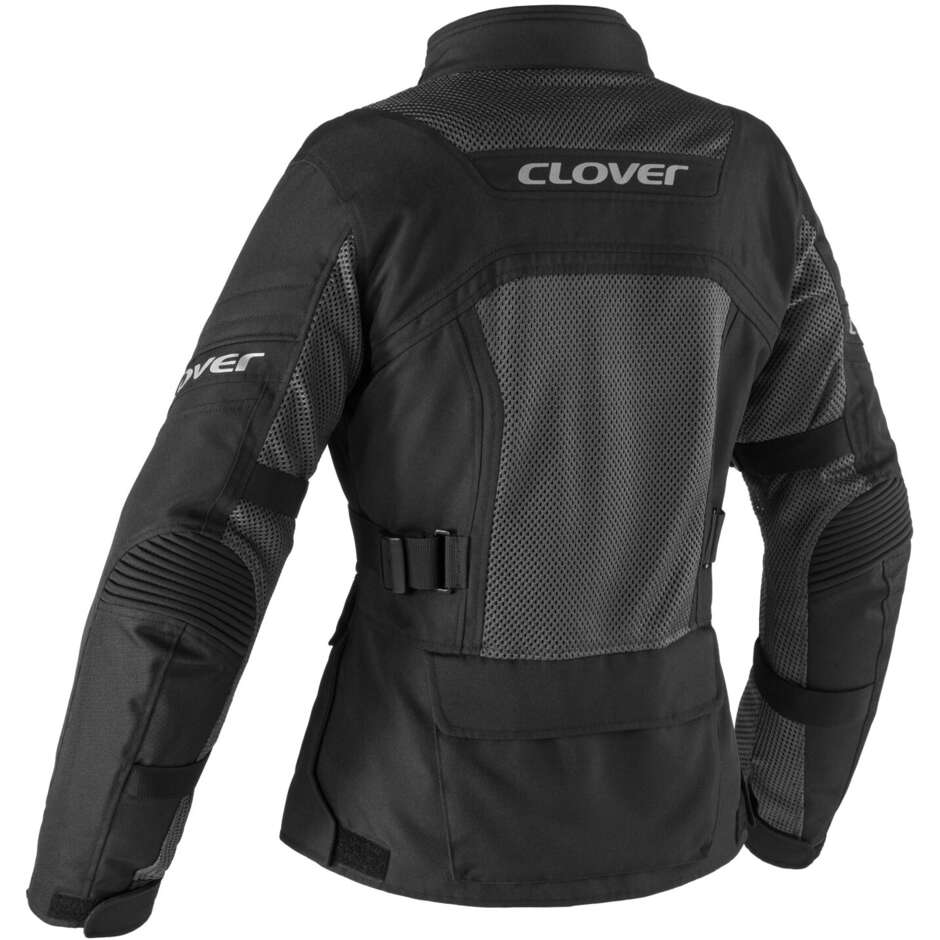Veste de moto femme Clover VENTOURING 4 LADY WP noire