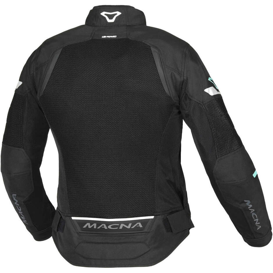 Veste de moto femme Macna ronde noir