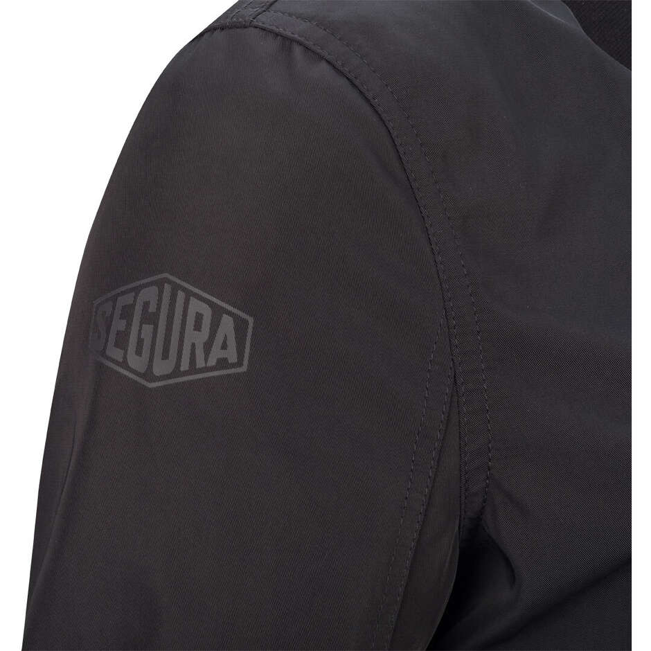 Veste de moto femme SEGURA LADY VELVET VENTED noire