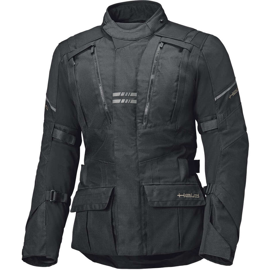 Veste de moto Held Hakuna Matata 3 Top noire