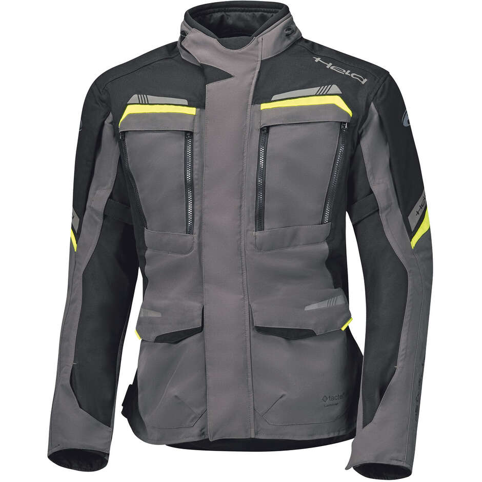 Veste de moto Held Lonborg Top pour femme, couleur anthracite