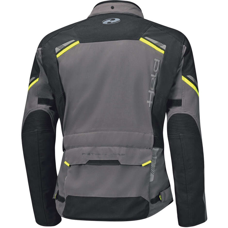 Veste de moto Held Lonborg Top pour femme, couleur anthracite