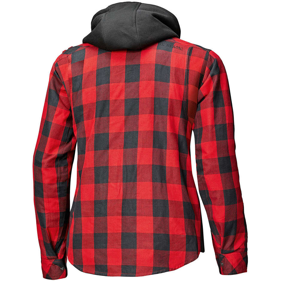 Veste de moto Held Lumberjack II noir rouge