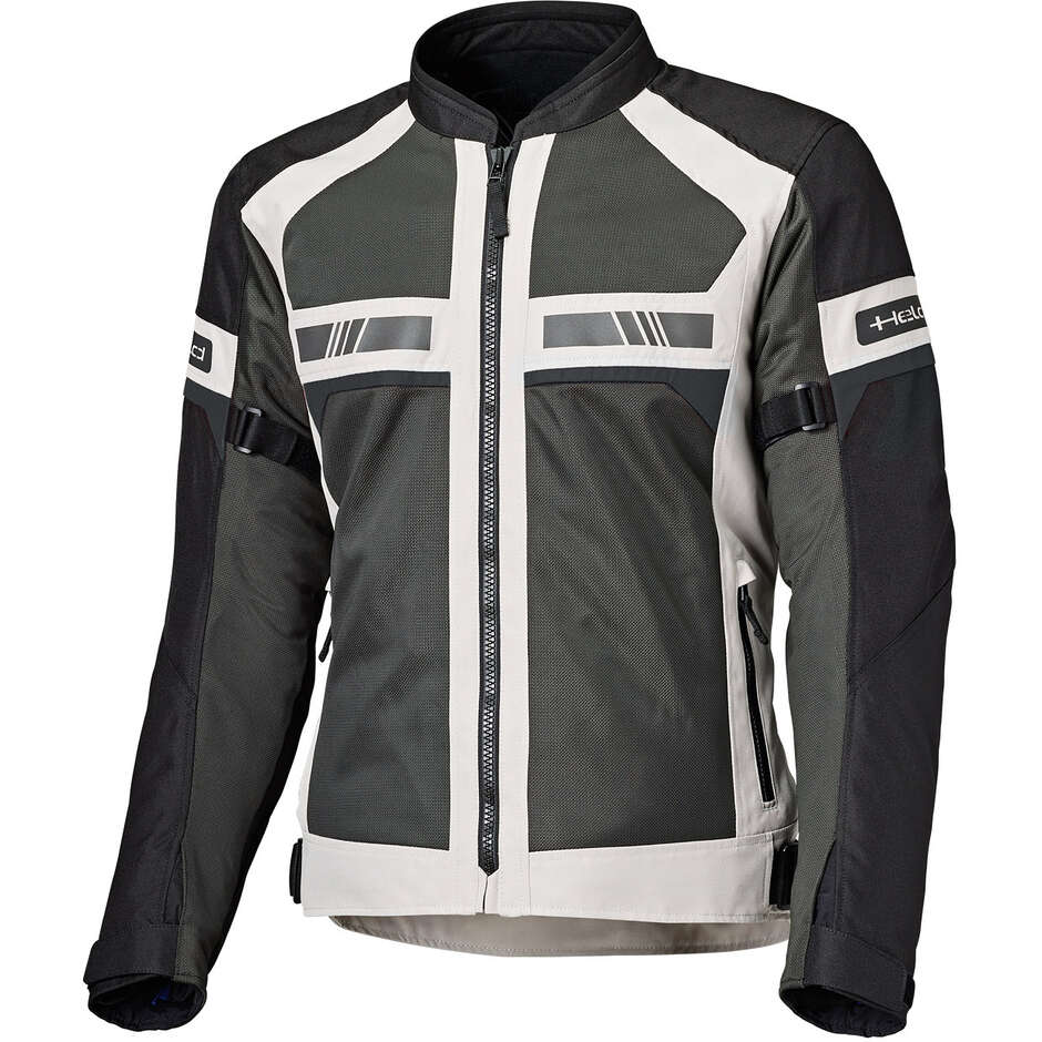 Veste de moto Held Tropic 4 Top Gris Noir