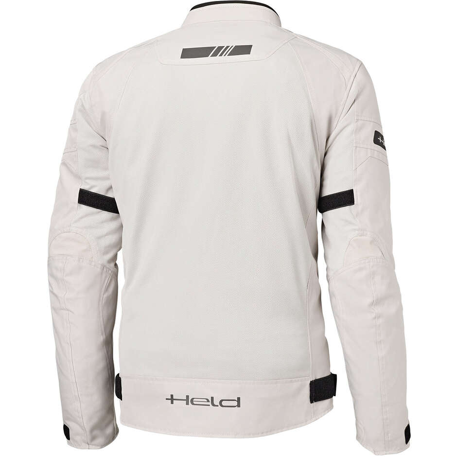 Veste de moto Held Tropic 4 Top grise