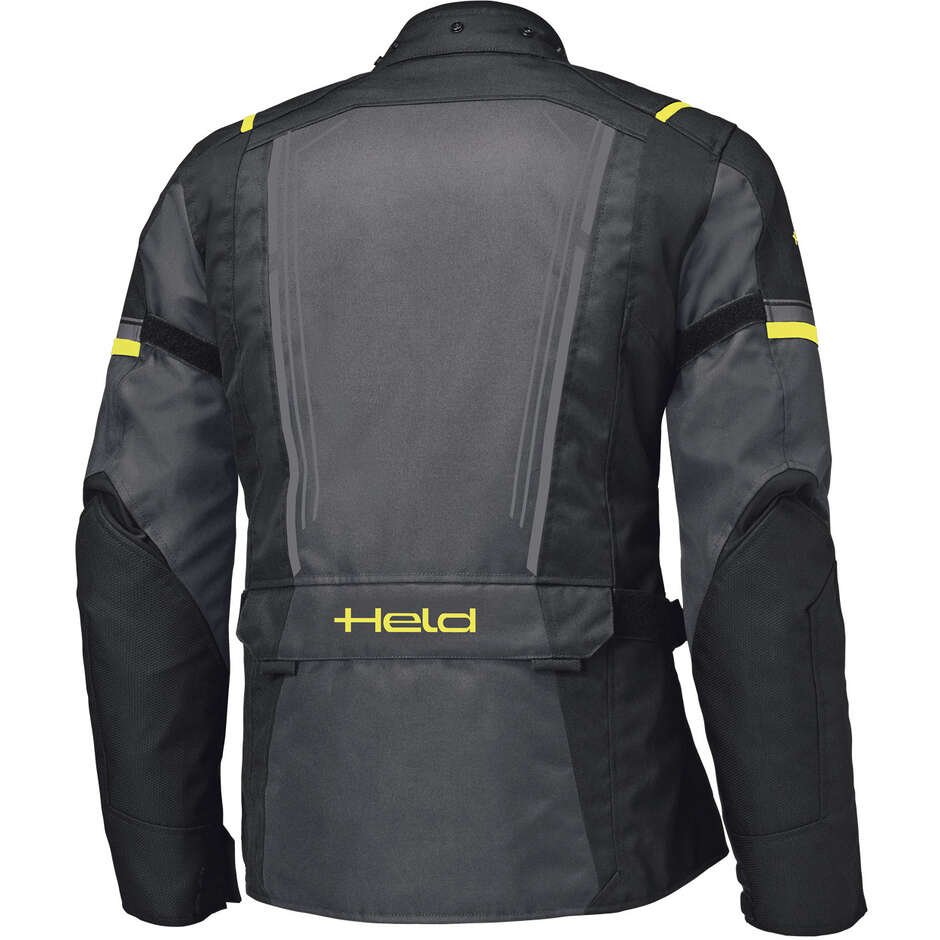Veste de moto Held Zorro ST Top Noir Anthracite