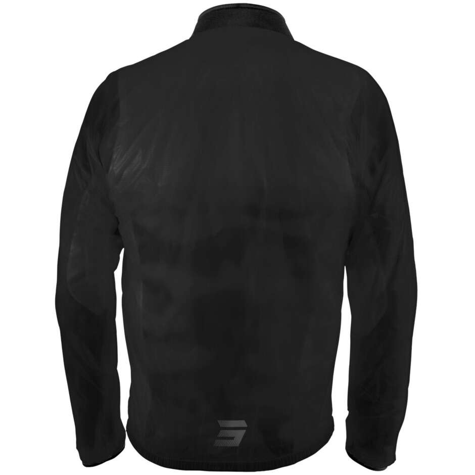 Veste de moto imperméable Shot STRETCHABLE WINDBREAKER Noir