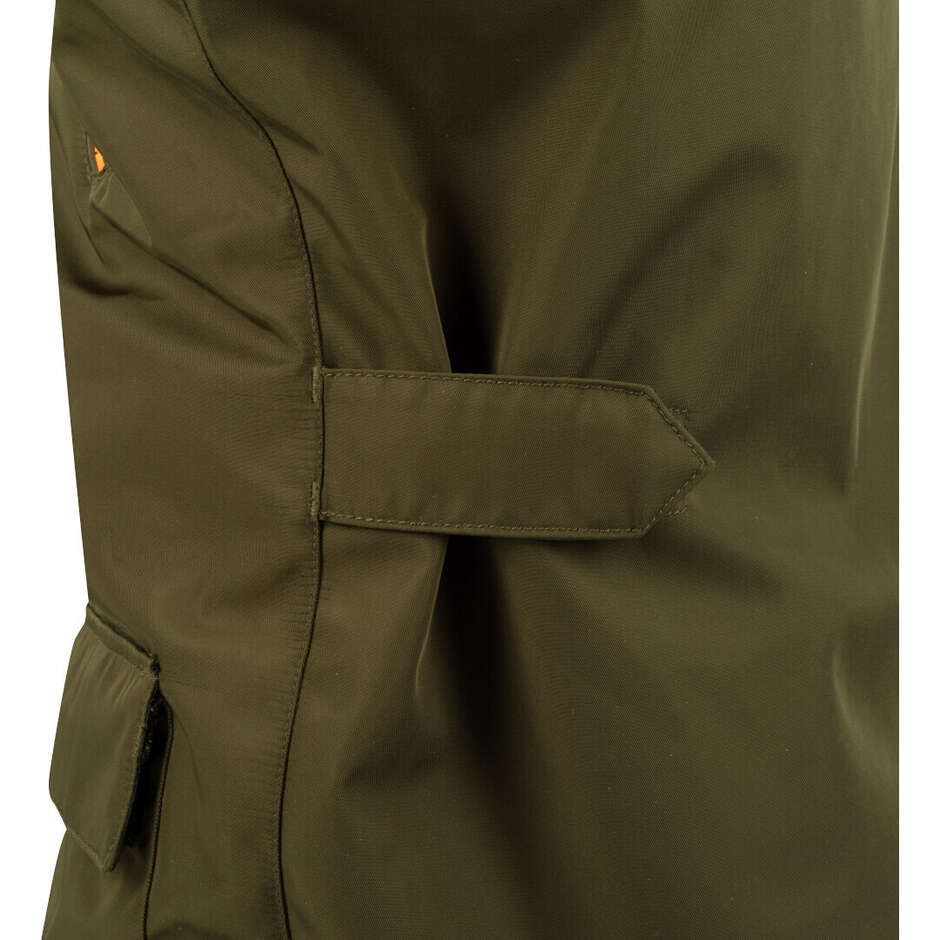 Veste de moto kaki Bering WEMBLEY