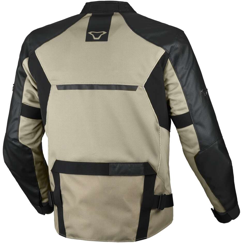 Veste de moto Macna Empire 2.0 taupe noir