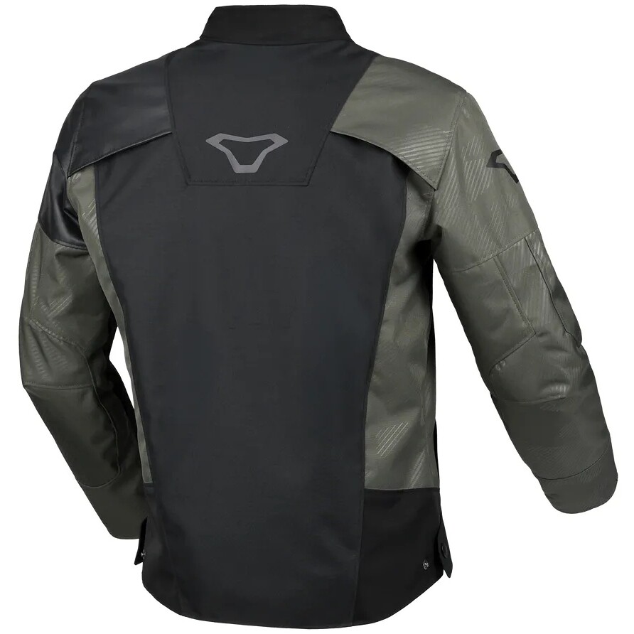 Veste de moto Macna Entry verte/noire