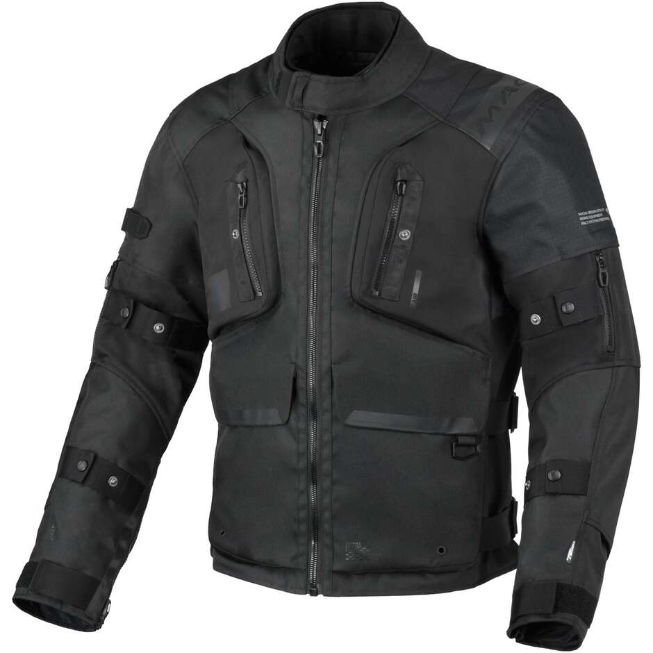 Veste de moto Macna Higera Softshell noir