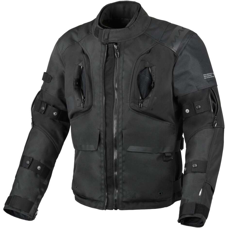Veste de moto Macna Higera Softshell noir