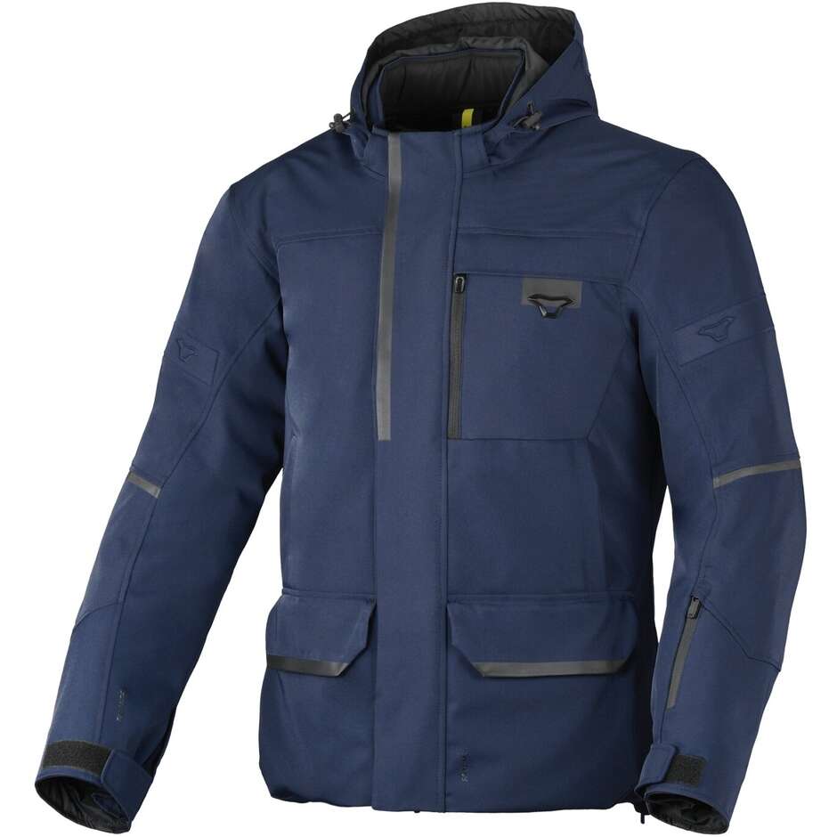 Veste de moto Macna Mondo 2.0 bleu foncé