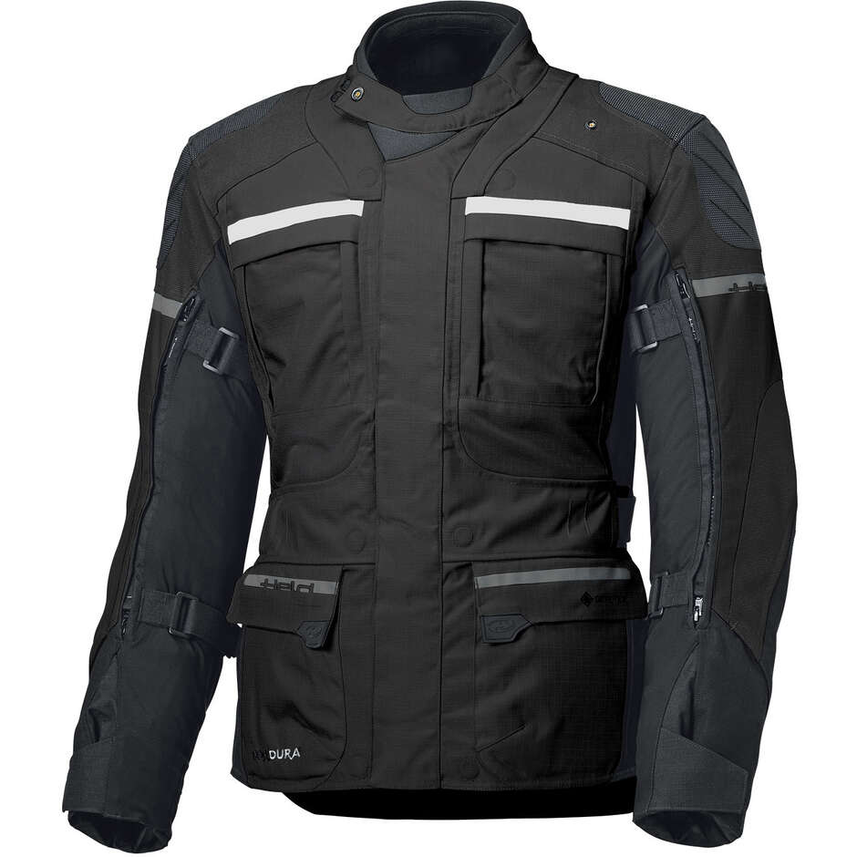 Veste de moto noire Held Carese 3 Top