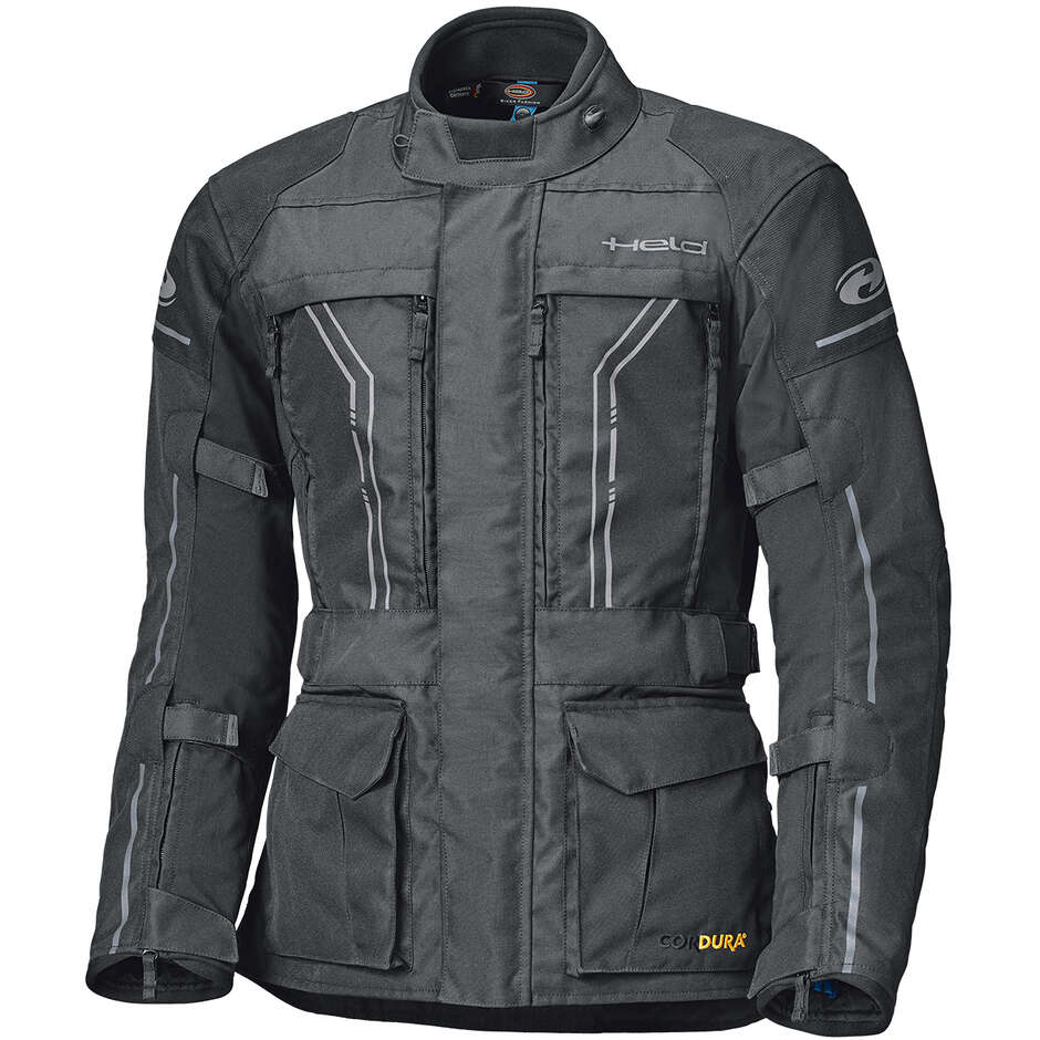 Veste de moto noire Held Pentland Top