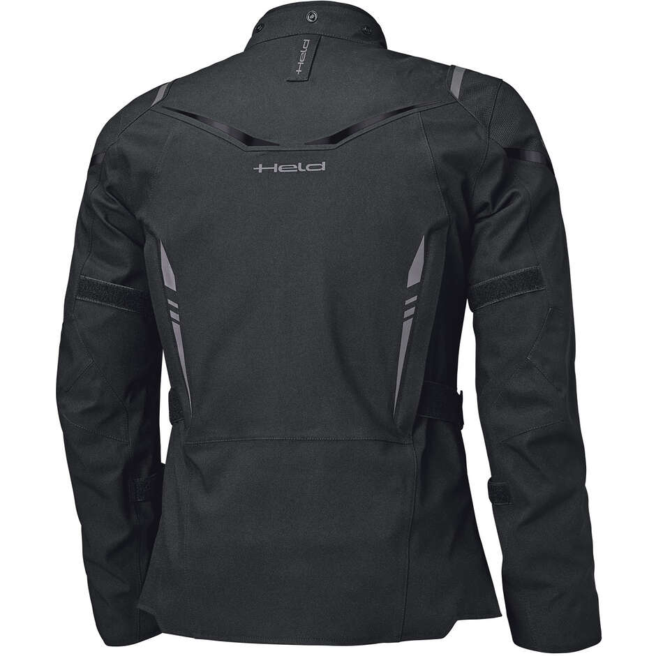 Veste de moto noire Held Tavino Top