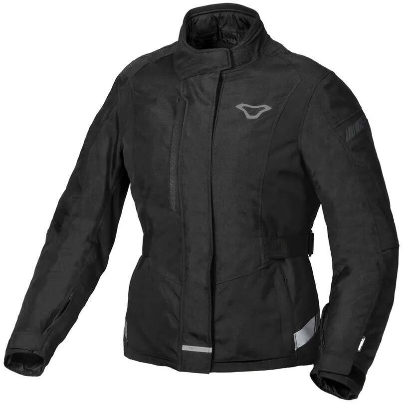 Veste de moto noire Macna Nivala