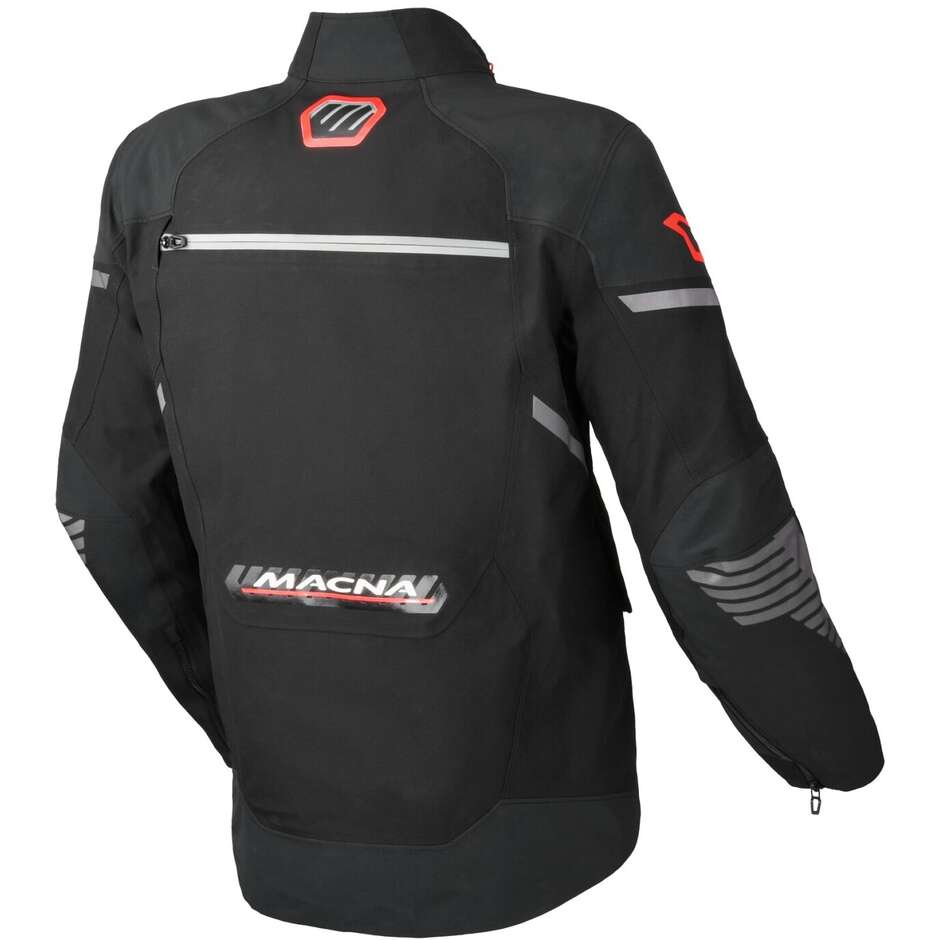 Veste de moto noire Macna Synchrone