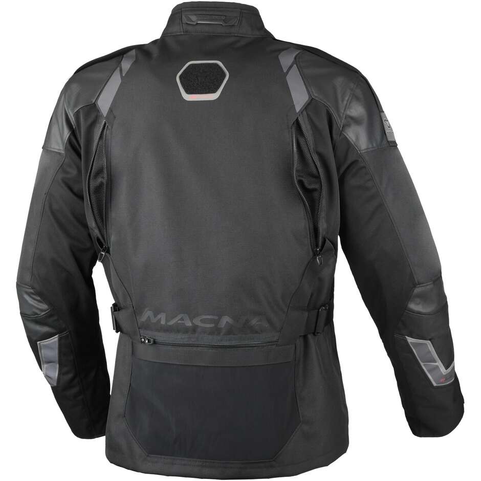 Veste de moto noire Macna Touros